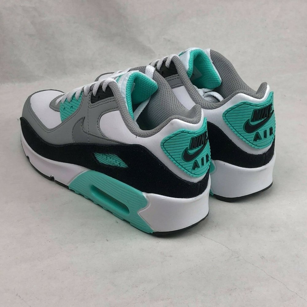 Nike Air Max 90 LTR GS Sneakers White/Green - Picture 6 of 12